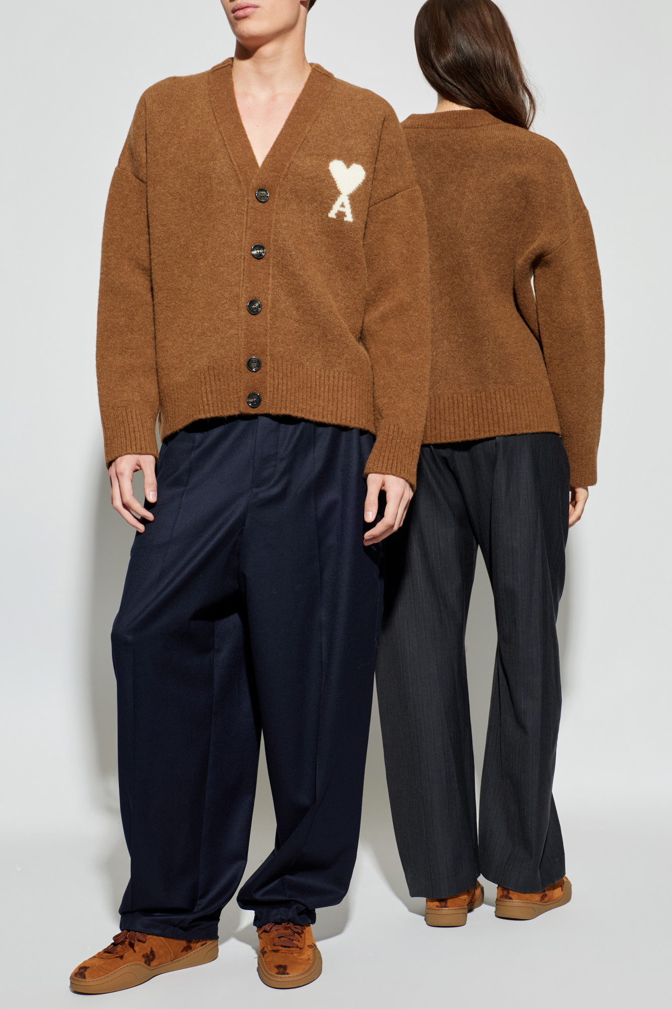 【激レア】AMI Alexandre Mattiussi/セットアップ/ Ami Alexandre Mattiussi Cardigan with logo | Men's | Vitkac